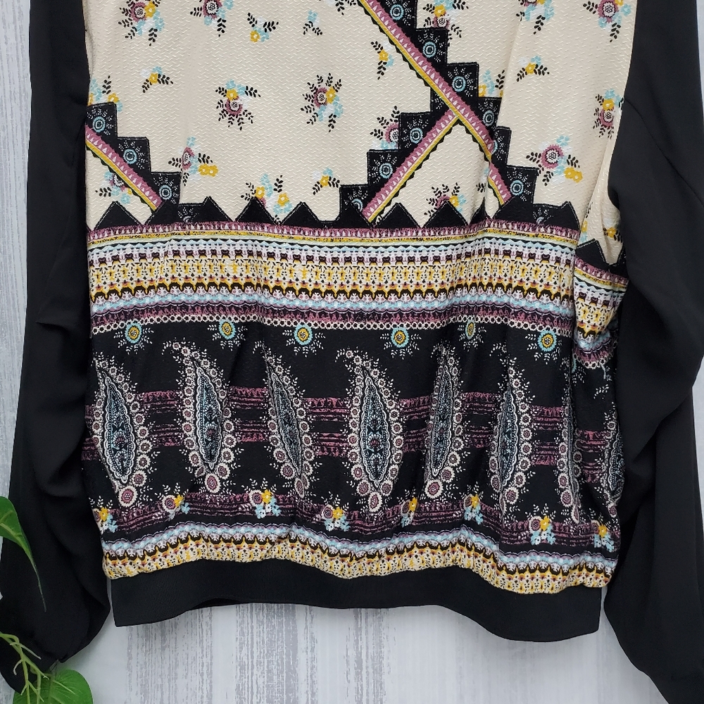NWOT Tribal Varsity Style Jacket - Picture 9 of 15